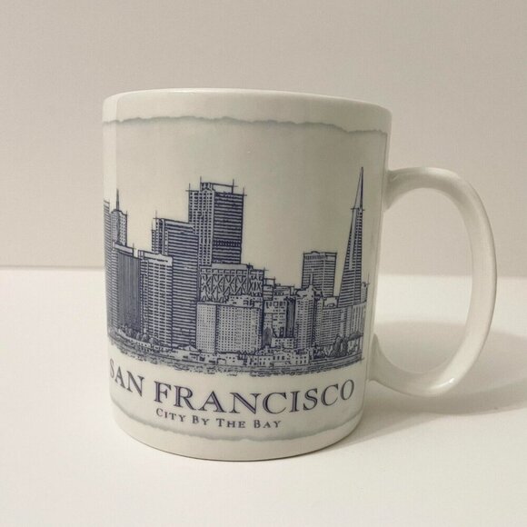 2010 Starbucks San Francisco City Coffee Mug By The Bay 18oz Architecture Series - Picture 1 of 16